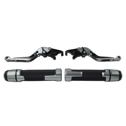 Titan Extendable Brake Clutch Lever Handlebar Grip For Honda CRF1000L CRF1100L