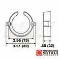WSM Bearing Carrier Anode for Mercruiser Bravo I (PMC00048A)