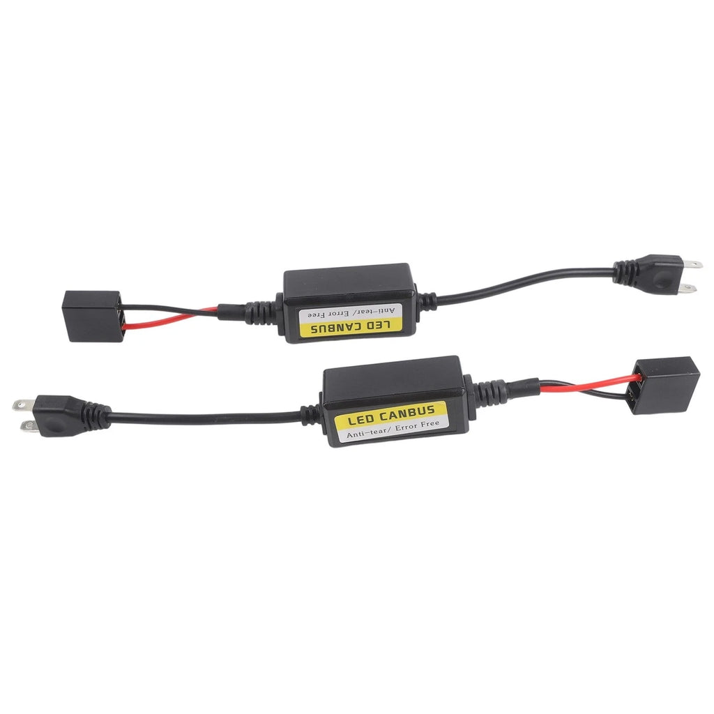 2X H7 LED Headlight Canbus Decoder Resistor Anti Flicker for