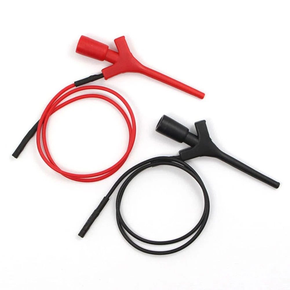 Test Hook Clip Jack Socket Kit for Multimeter (50–102) Black/Red