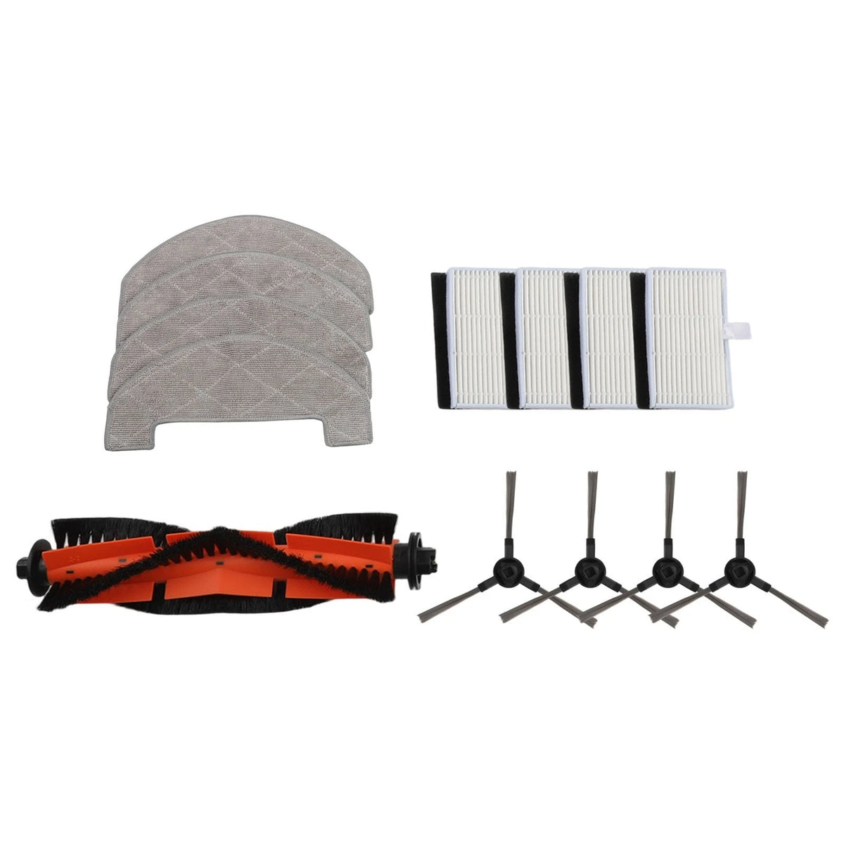 Complete Maintenance Brush Filter and Mop Cloth Kit for Mova E10 E20 PLUS