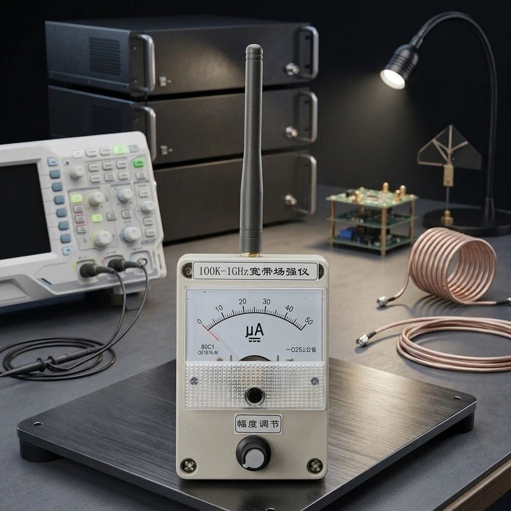 RF Field Strength Meter for Auto Damping Protection (100kHz-1GHz)