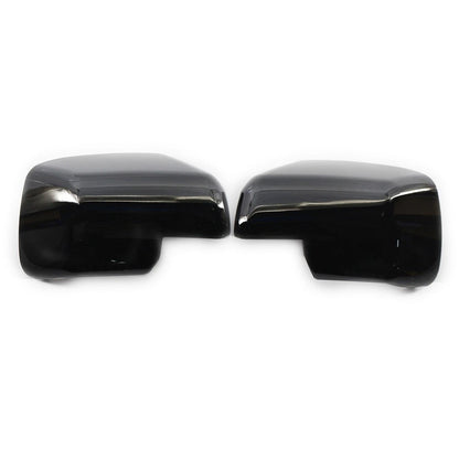 Gloss Black Rearview Mirror Cover Caps for Land Rover Discovery 3, Freelander 2