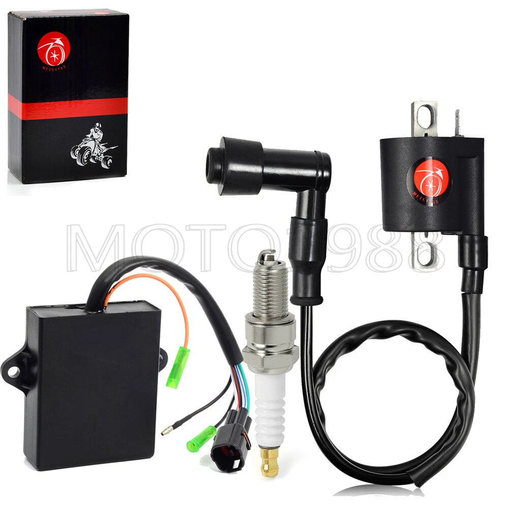 Ignition Coil CDI & Spark Plug for Yamaha Badger 80 (1985–1999)