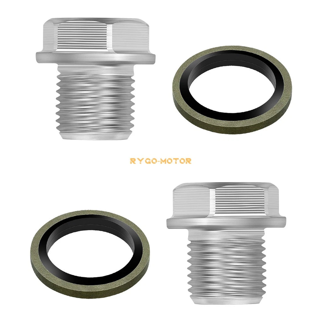 2X Oil Drain Plug Gasket for Suzuki GSXR GSXS 750 1000 Hayabusa Bandit Boulevard