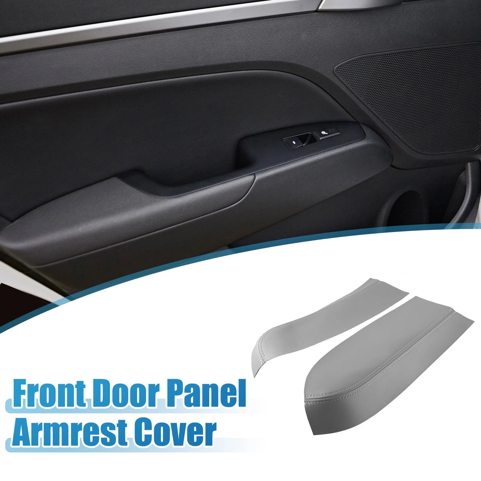 Front Door Panel Armrest Cover Replacement for Toyota Prius 2004-2009 1 Pair