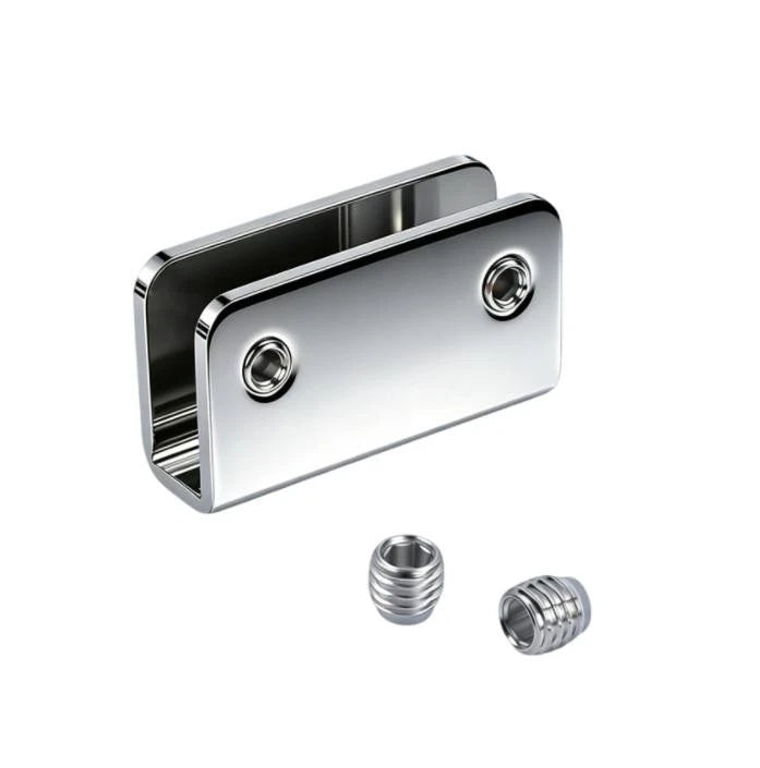 Glass Partition Clip for Wet Areas Bathroom Fixing (Humid Environment)