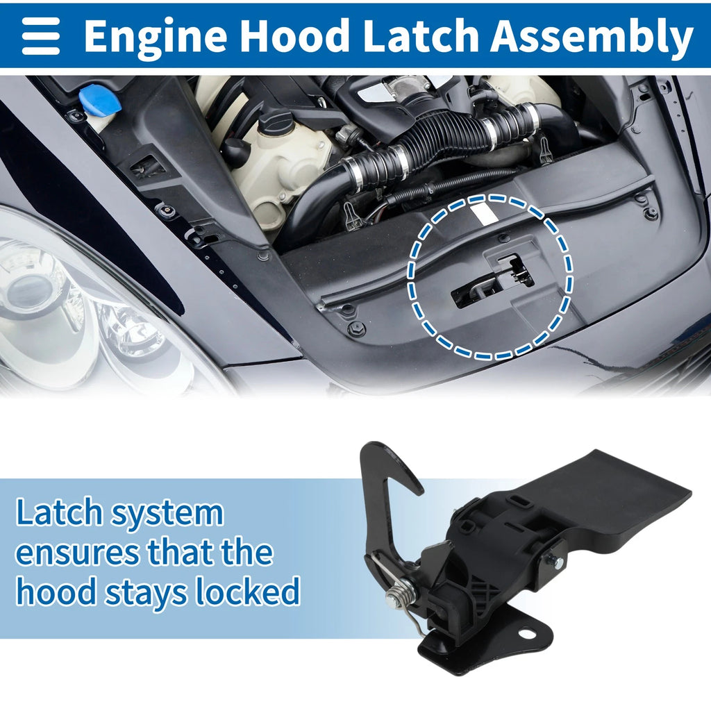 Hood Latch Assembly for Audi Q3 (2011–2018) Replacement