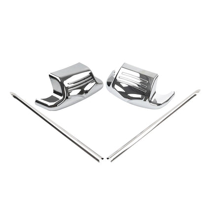 Front Rear Mudguard Tip w/Spear Trim Kit For Harley Road King Electra Glide