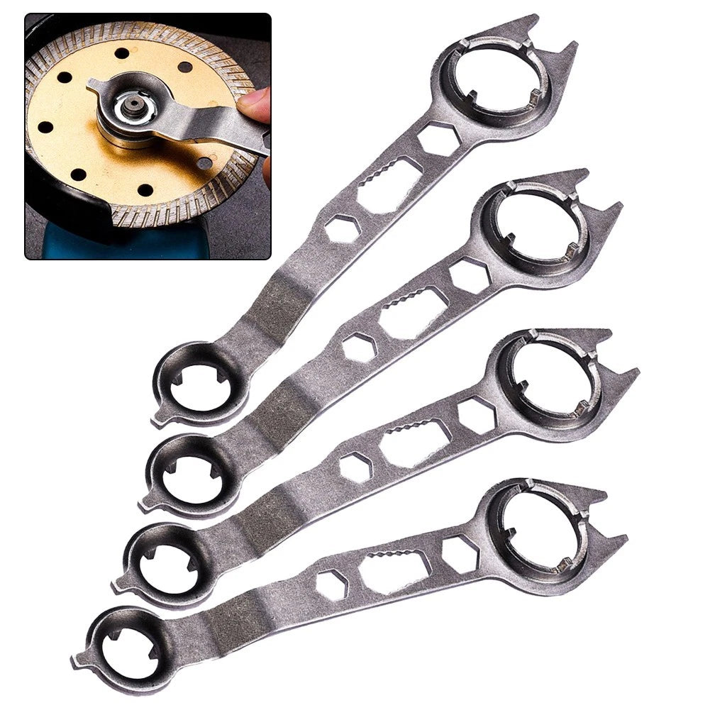 4PCS Wrench Set for Angle Grinder Flange Nut (Efficient Disassembly Tool)