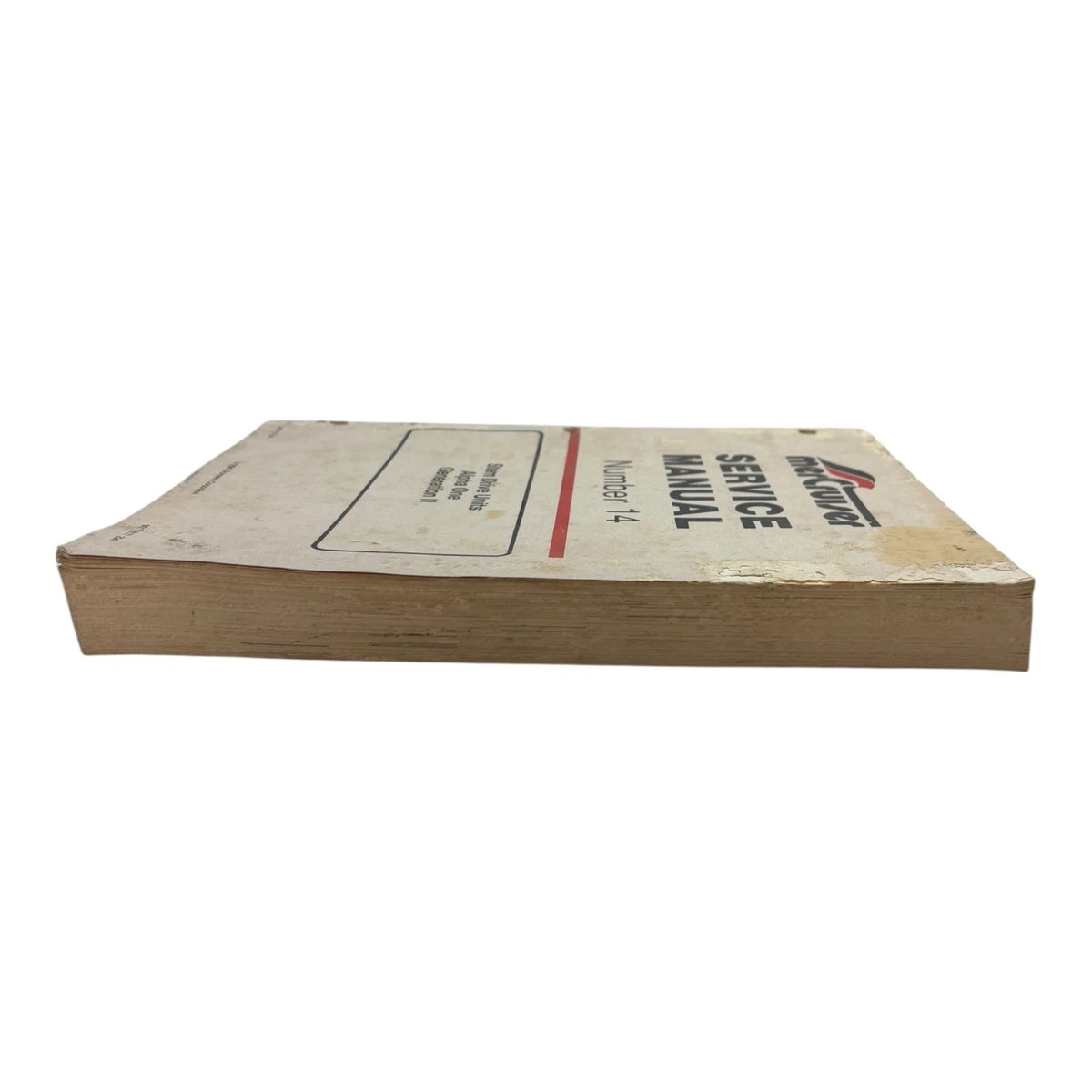 Stern Drive Unit Service Manual for MerCruiser Alpha 1 Gen 2 (1994)