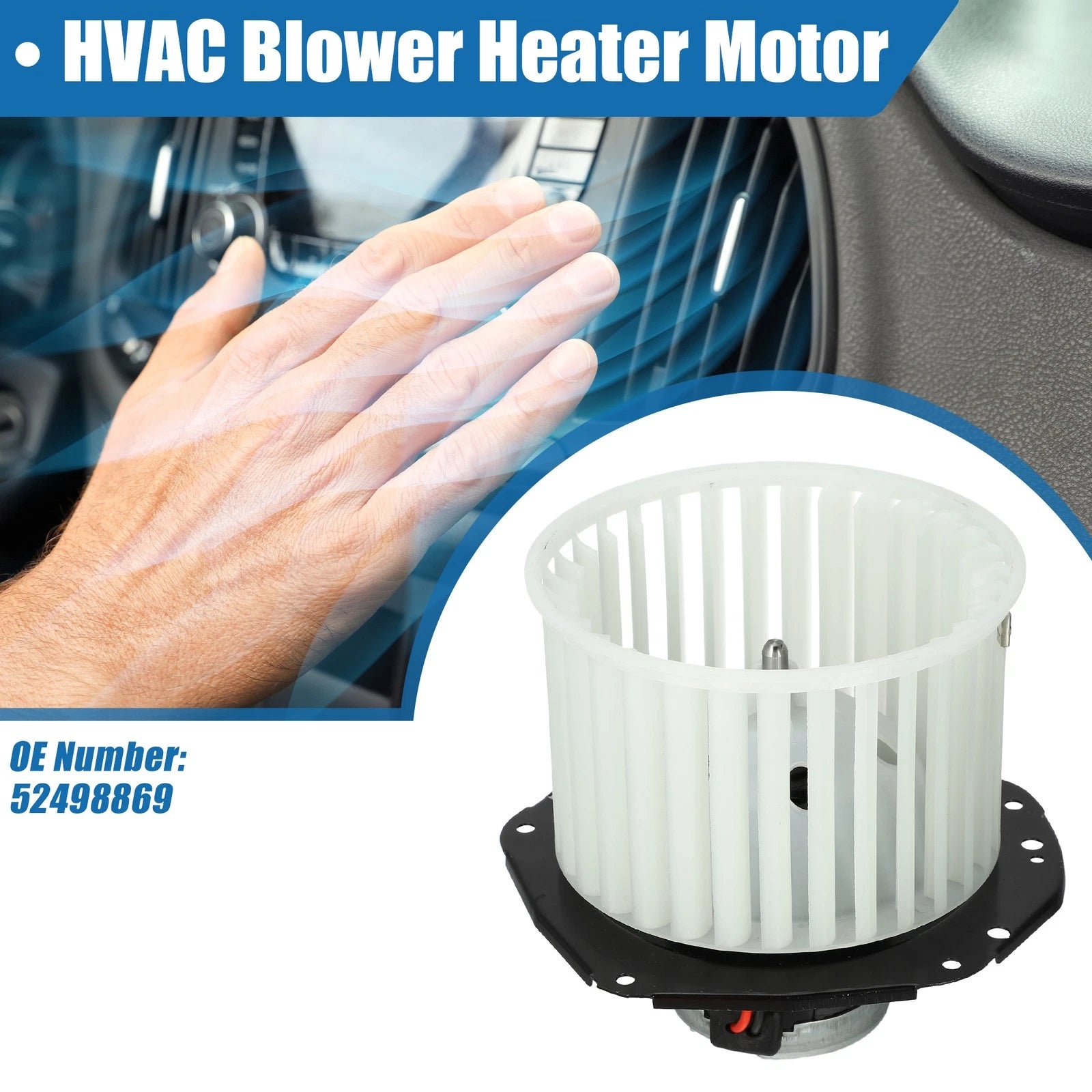 HVAC Heater Blower Motor Replacement for Chevrolet Blazer (1992–1994)