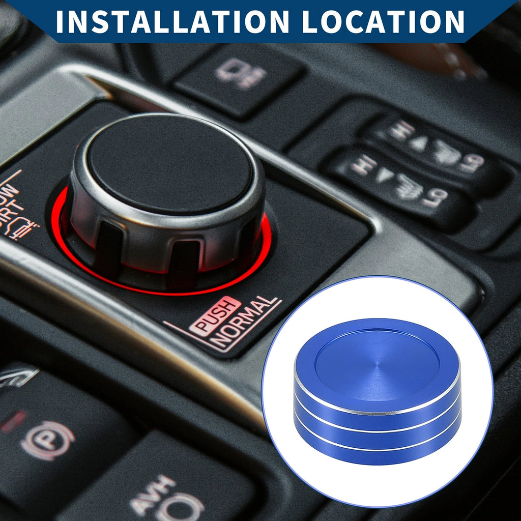 Drive Mode Gear Shift Switch Knob Cover for Subaru Forester (2019–2022) Blue