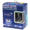2X H4 12V 60/55W Headlight Bulbs for