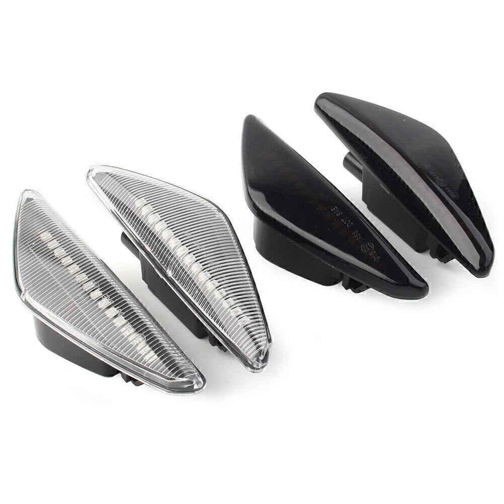2X Dynamic LED Side Marker Turn Signal Light for BMW F25 E70 E71 E72 X5 X6