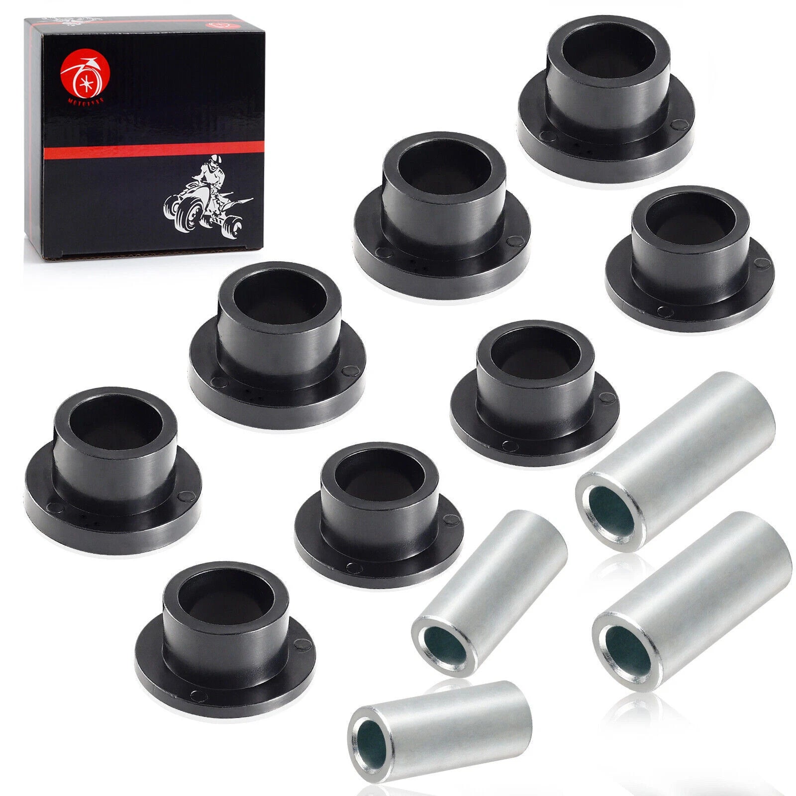 Front Shock Bushings Sleeve Kit for Polaris Sportsman 550 850 1000 (2009–2023)