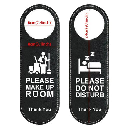 Double-Sided Door Sign for Hotel (No Year Range Specified)