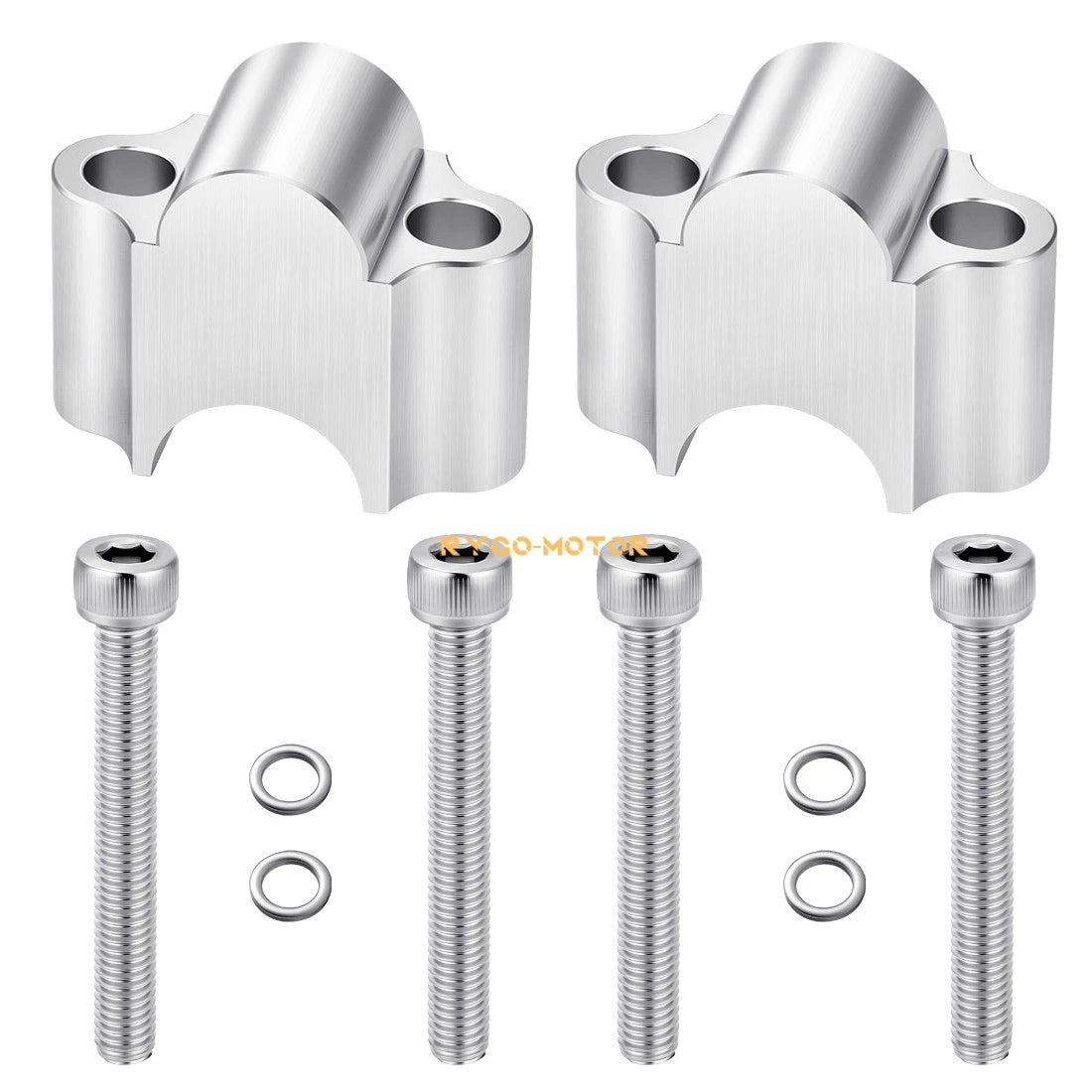 30mm Handlebar Risers 7/8" Bar Clamp Kit for Yamaha Honda ATV Dirt Bike