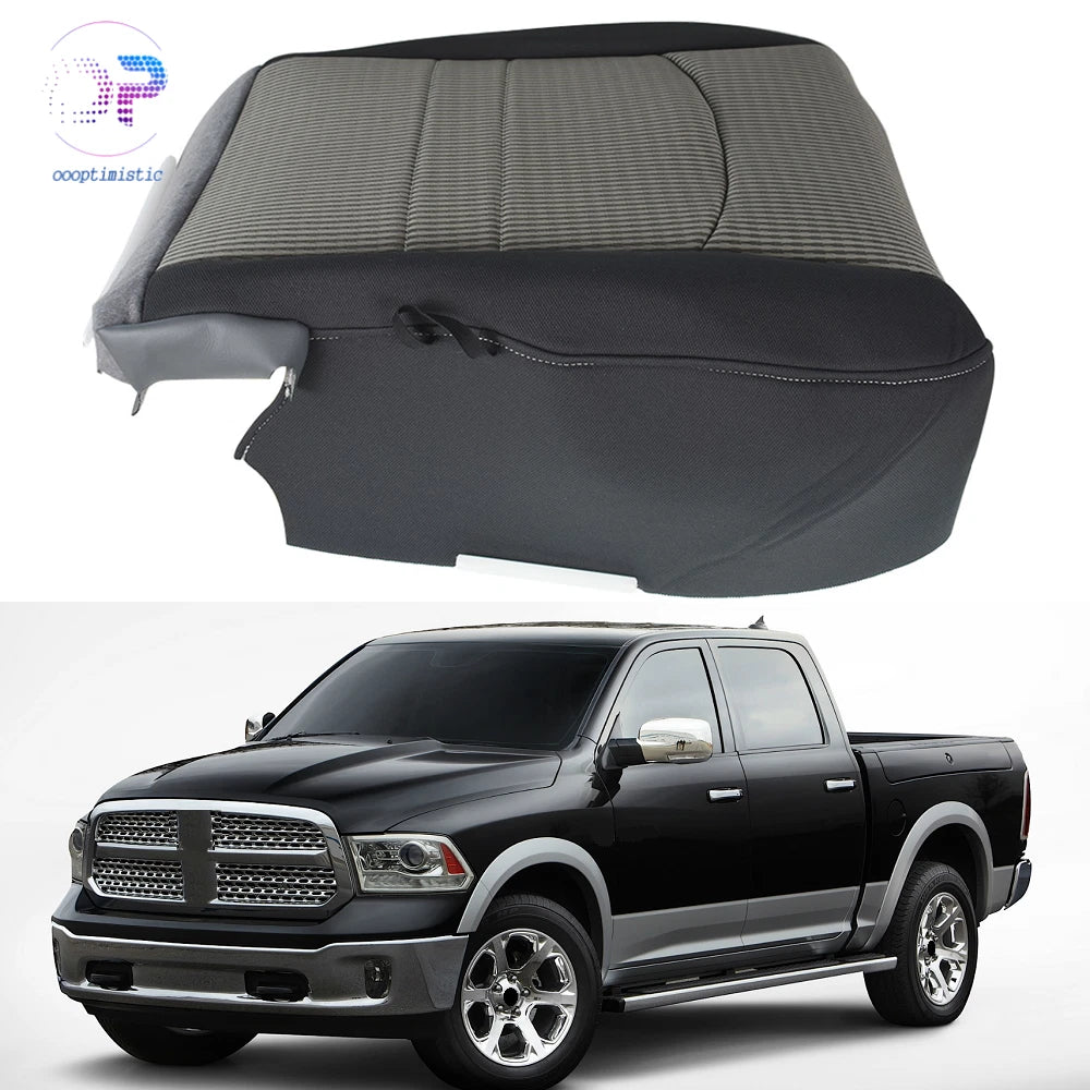 Driver Side Bottom Cloth Seat Cover for Dodge Ram 1500 2500 SLT (2009–2012)