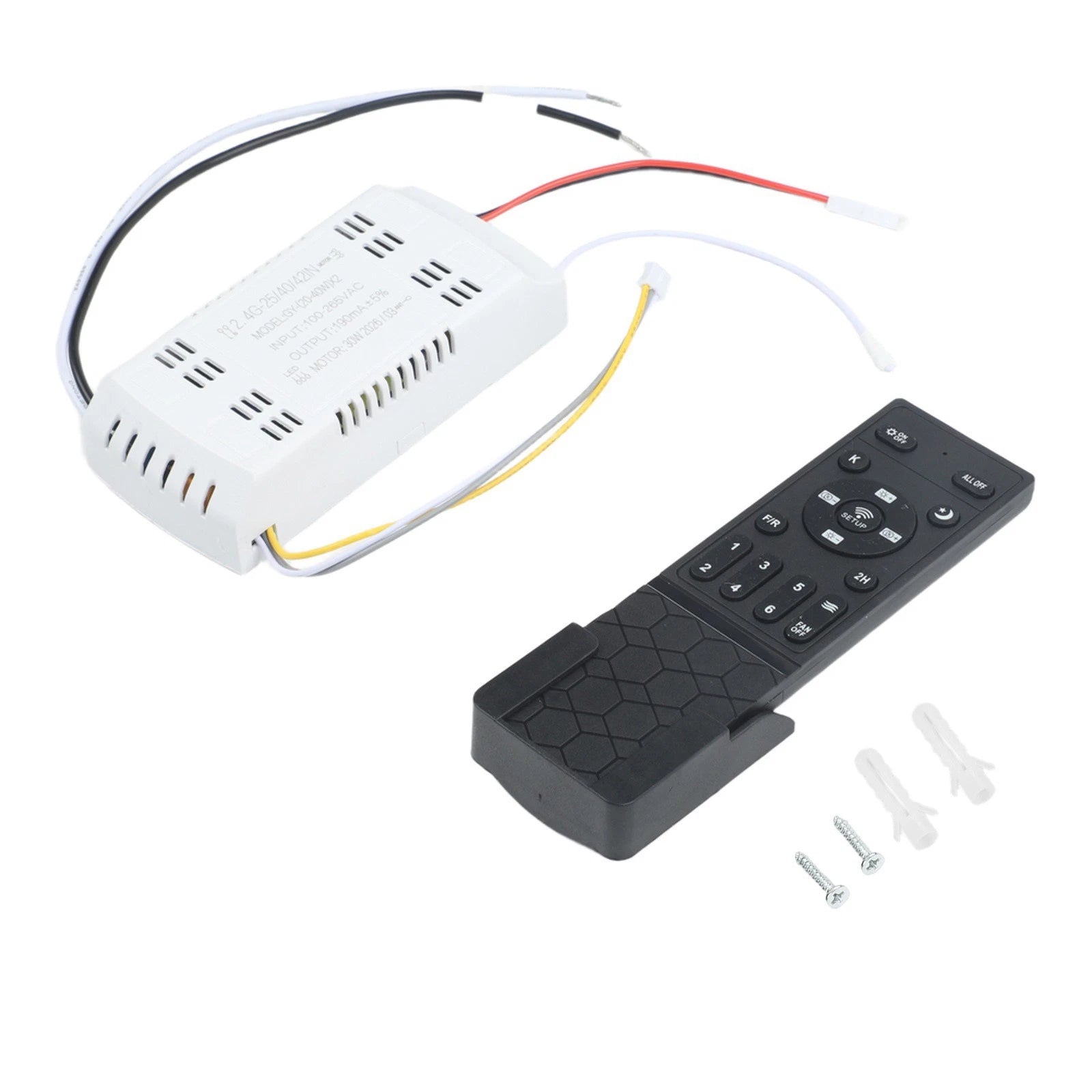 Replacement Invisible Fan Light Remote Control for