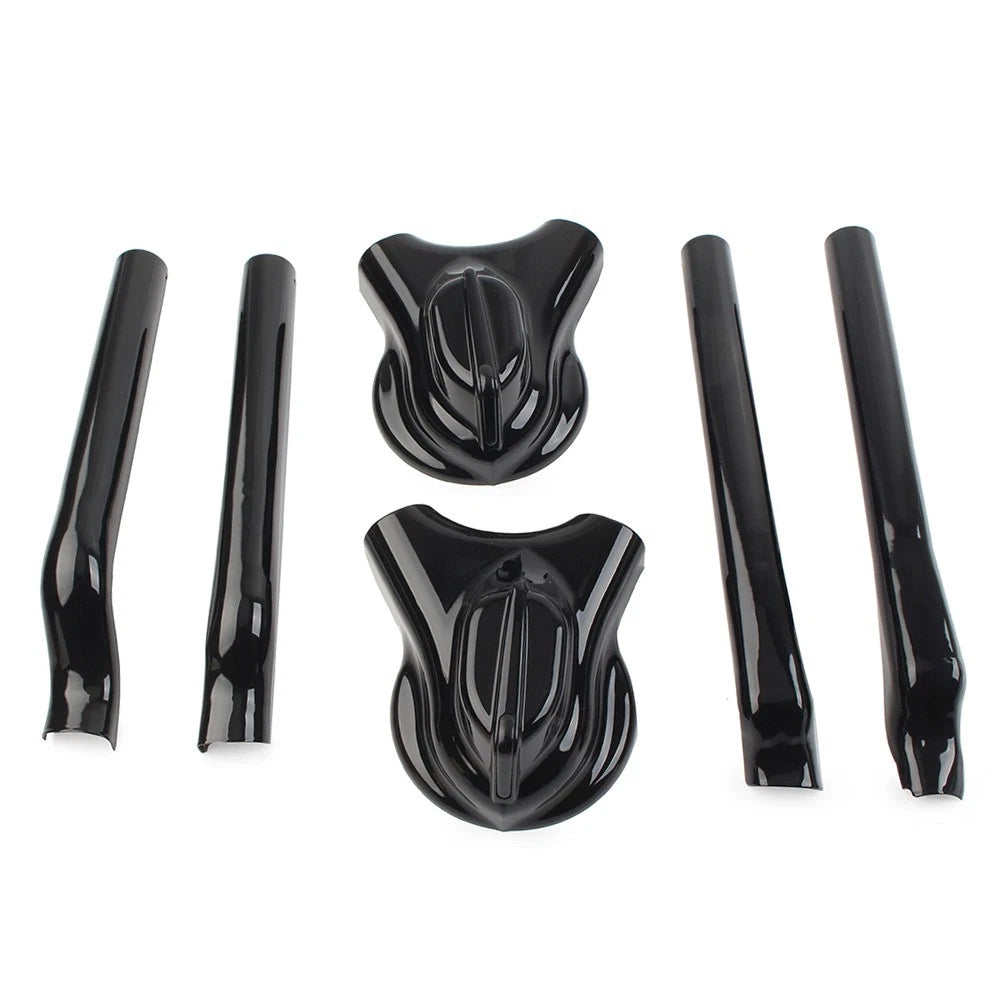 Rear Phantom Swingarm Axle Cover Kit for Harley Softail FXST FXSTC FLSTC (–)