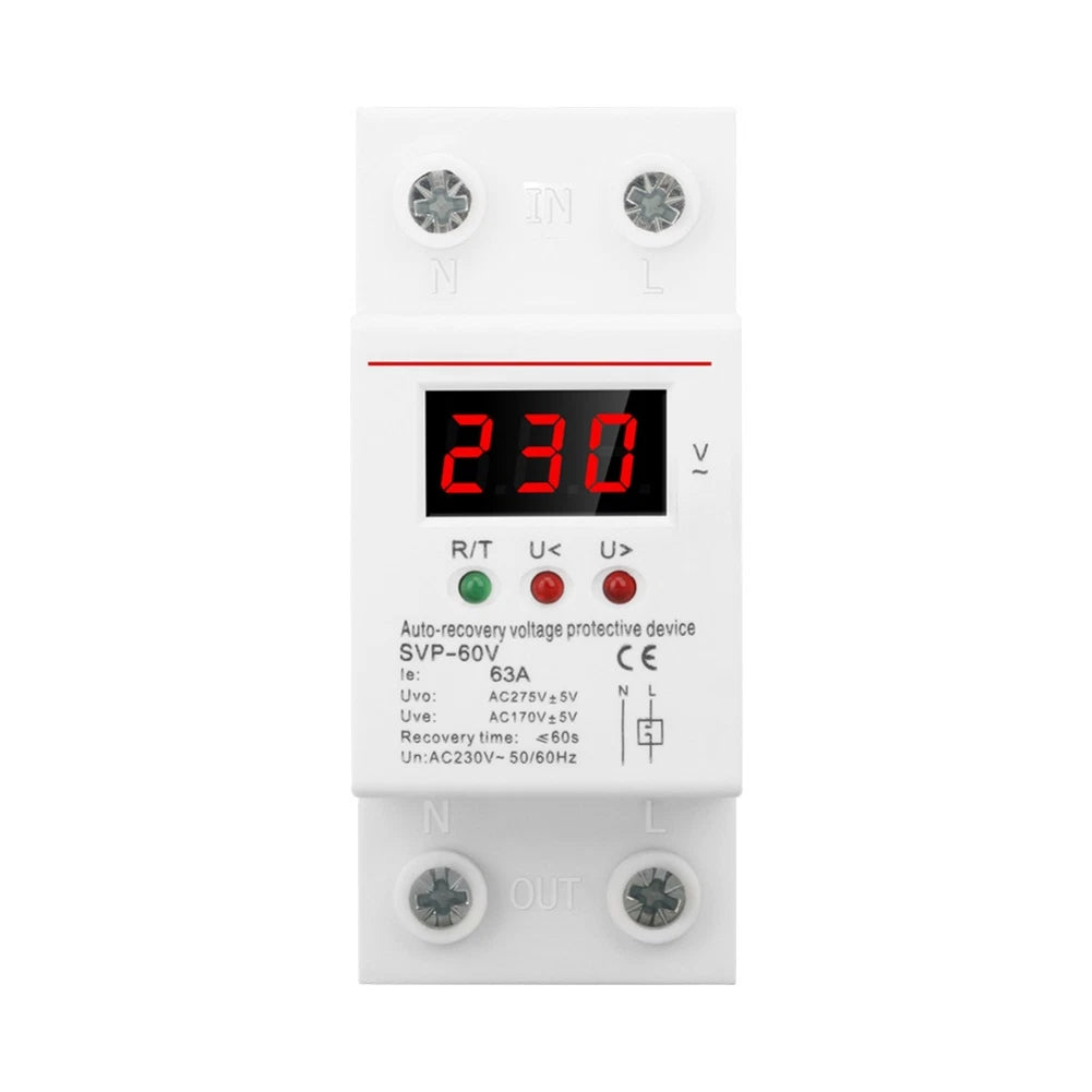 Voltage Relay Circuit Breaker for Automatic Control (220V AC)