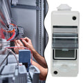 63A Distribution Breaker Box for Household Use (ABS+PC)