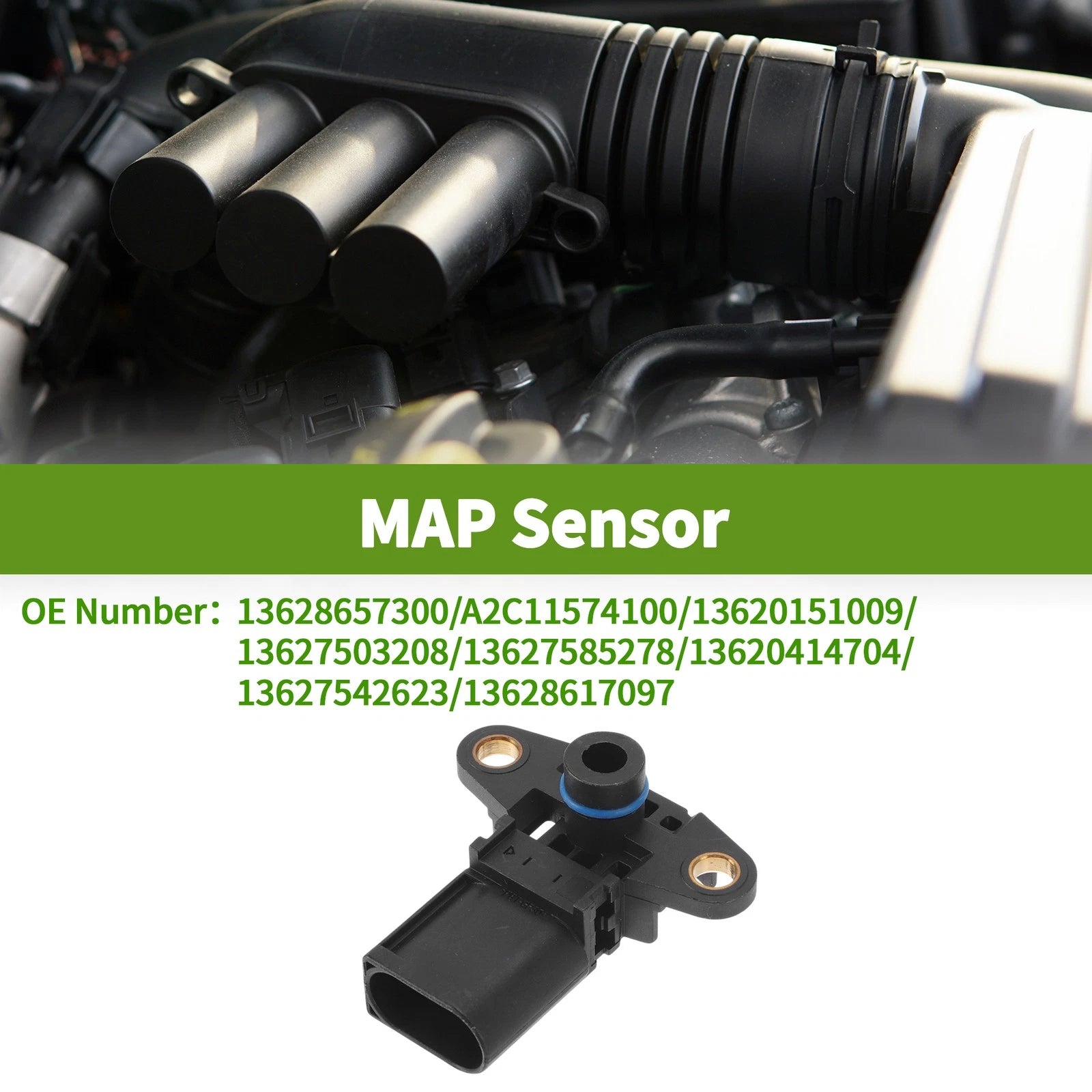 Manifold Absolute Pressure MAP Sensor for BMW 323i E90 (2006–2010)