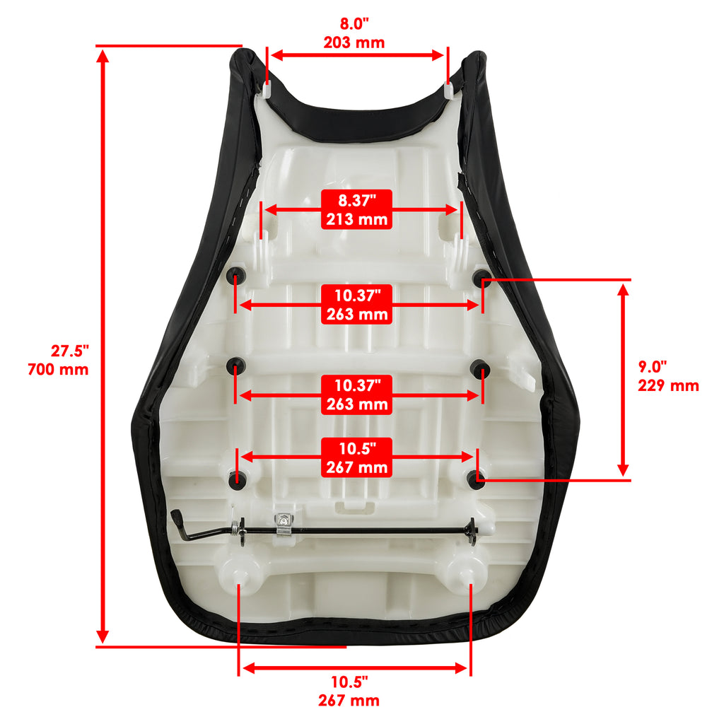 Complete Seat Replacement for Honda Foreman 500 TRX500 4x4 (2005–2011)