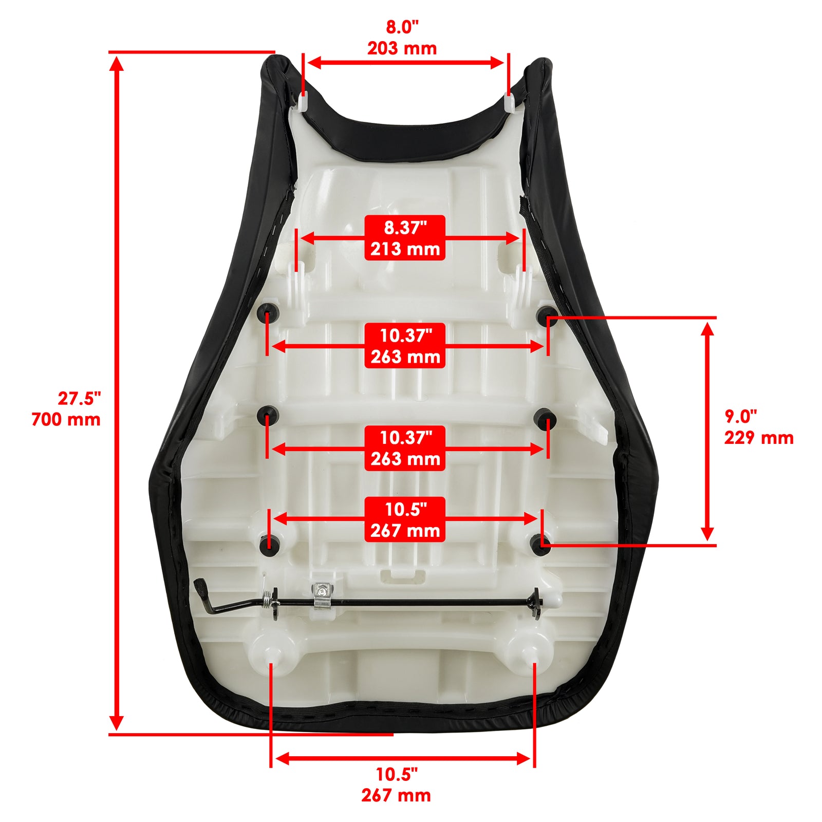 Complete Seat Replacement for Honda Foreman 500 TRX500 4x4 (2005–2011)