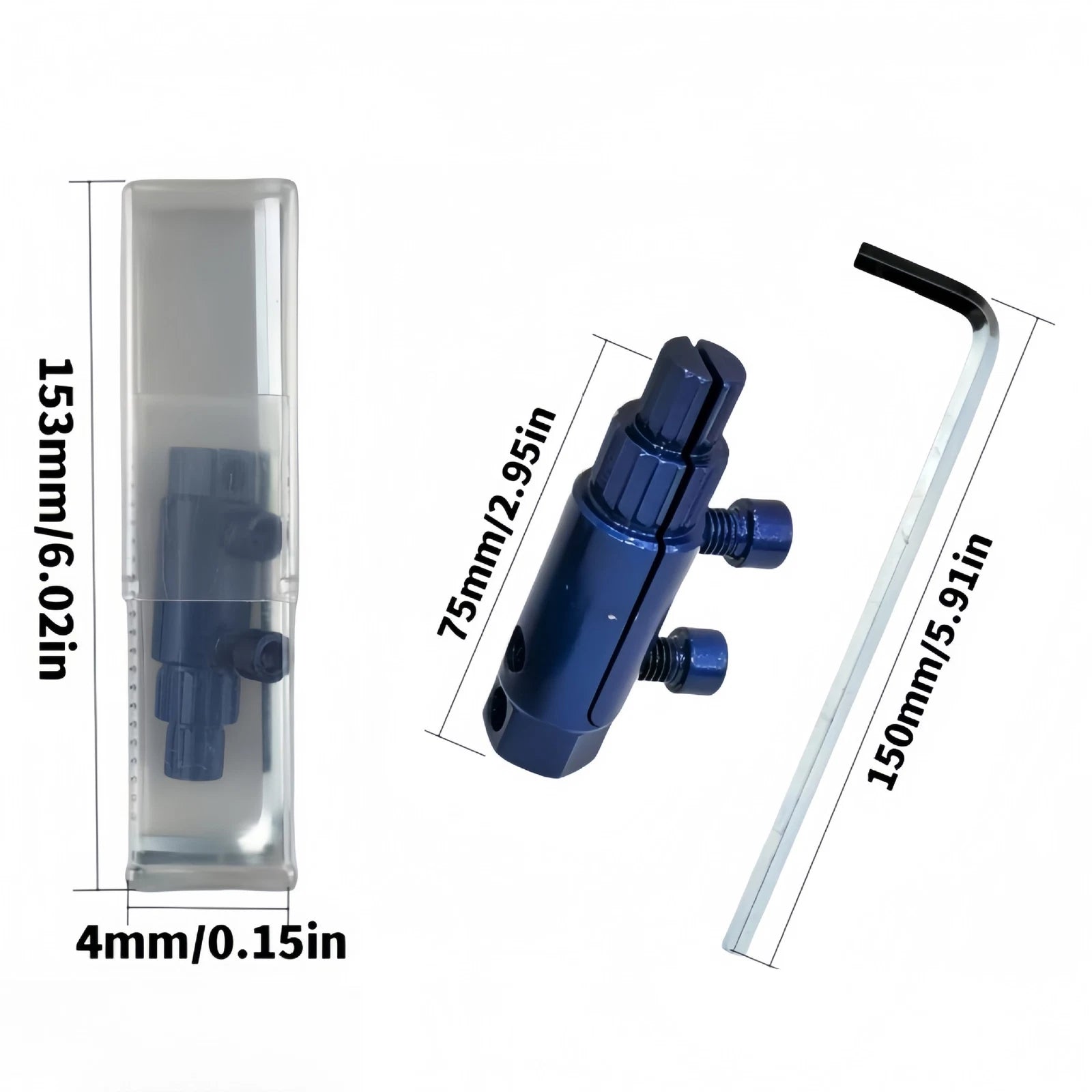 Screw Extractor Tool for Faucet and Angle Valve (Universal)