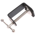 Table Mount Clamp with Silicone Pad for Microphone Stand