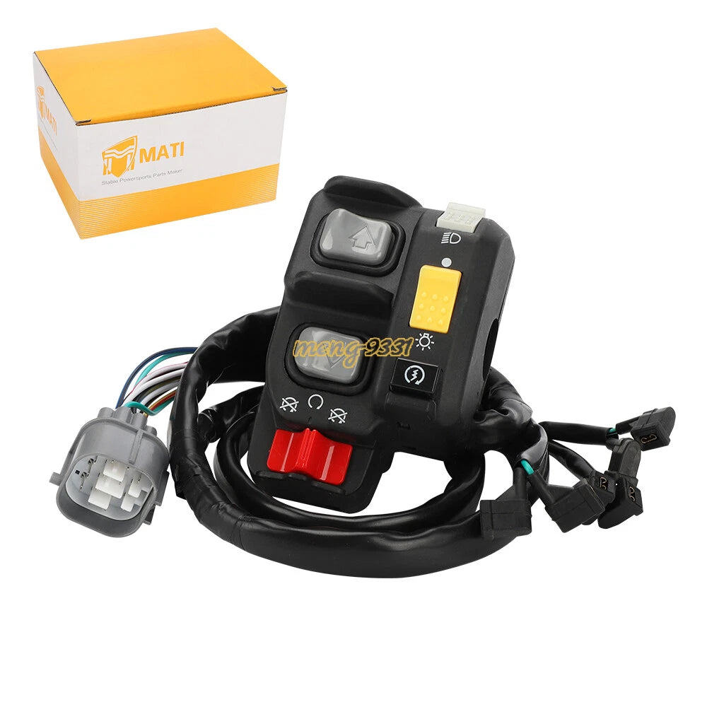Left Handlebar Electric Shift Switch for Honda TRX680FA TRX680FGA (2006–2014)