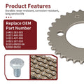 Timing Cam Chain and Sprocket 32T 14401-383-003 for Honda CT125 TL125S (1976–1977)