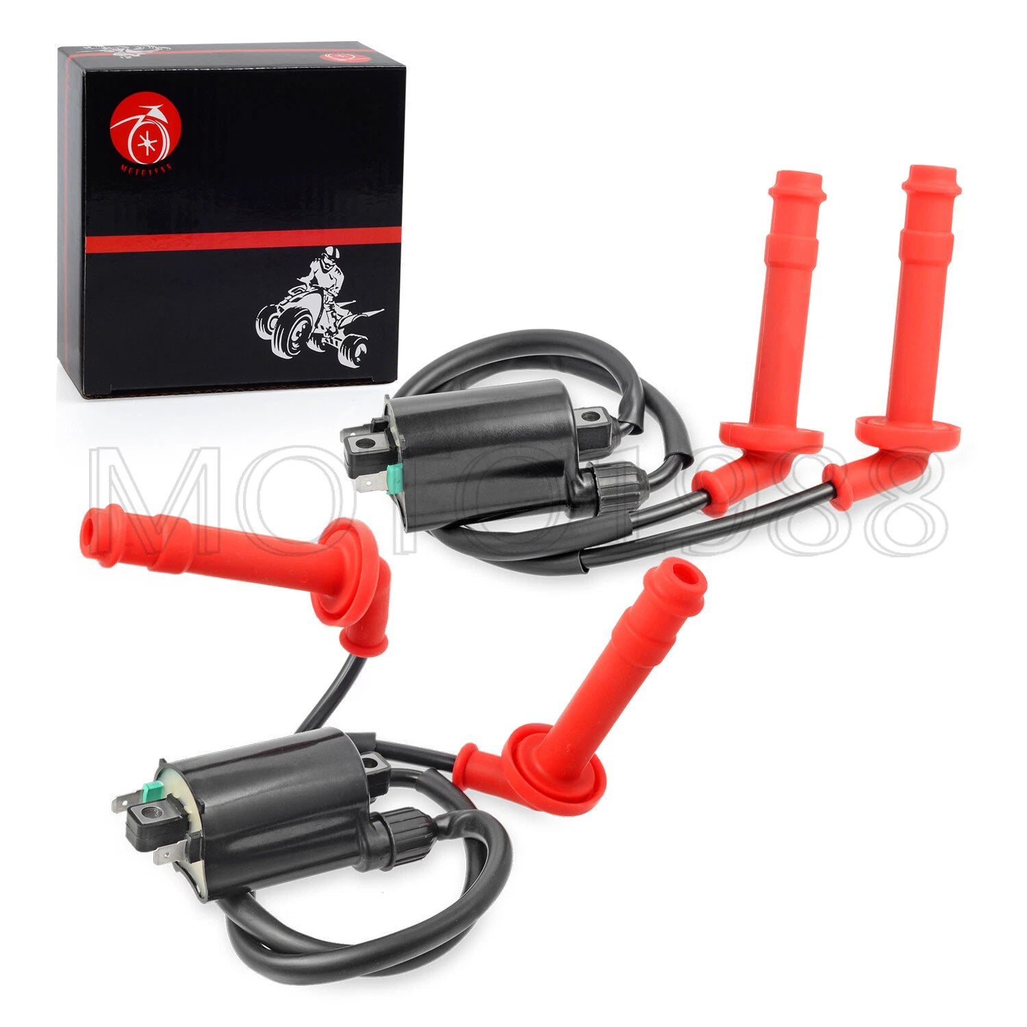 2X Ignition Coils & Wires for Honda CBR600F3 CBR600F2 CBR600SJR (1991–1998)