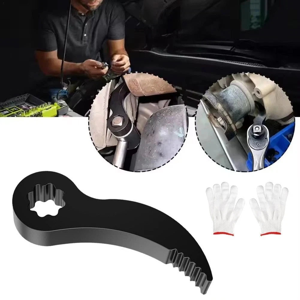 38 Drive Pry Bar Adapter Head Wrench Tool for Automotive Wrecking Tasks
