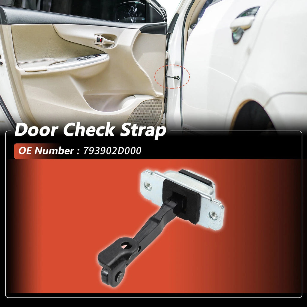 Door Check Strap Front Right Replacement for Hyundai Elantra (2001–2006)