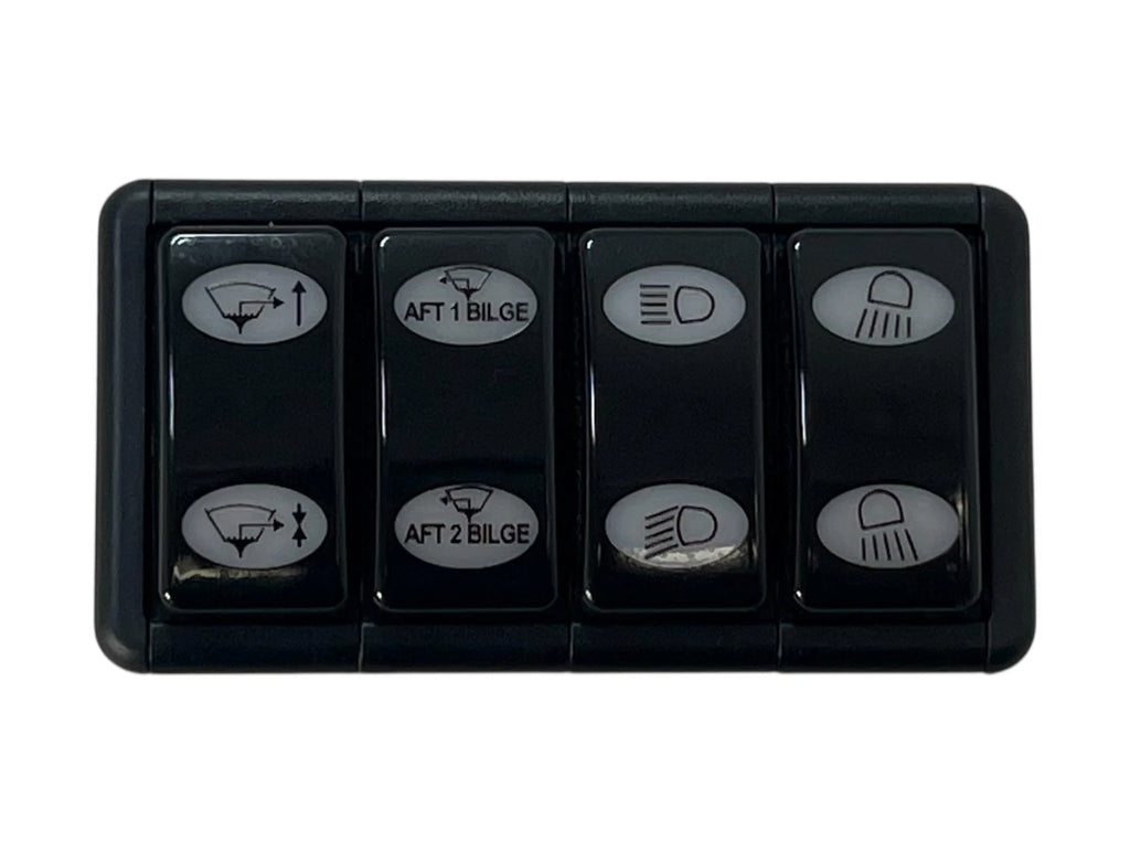 Programmable 4 Rocker Switch Panel for E-Plex 428RSP4 (OEM)