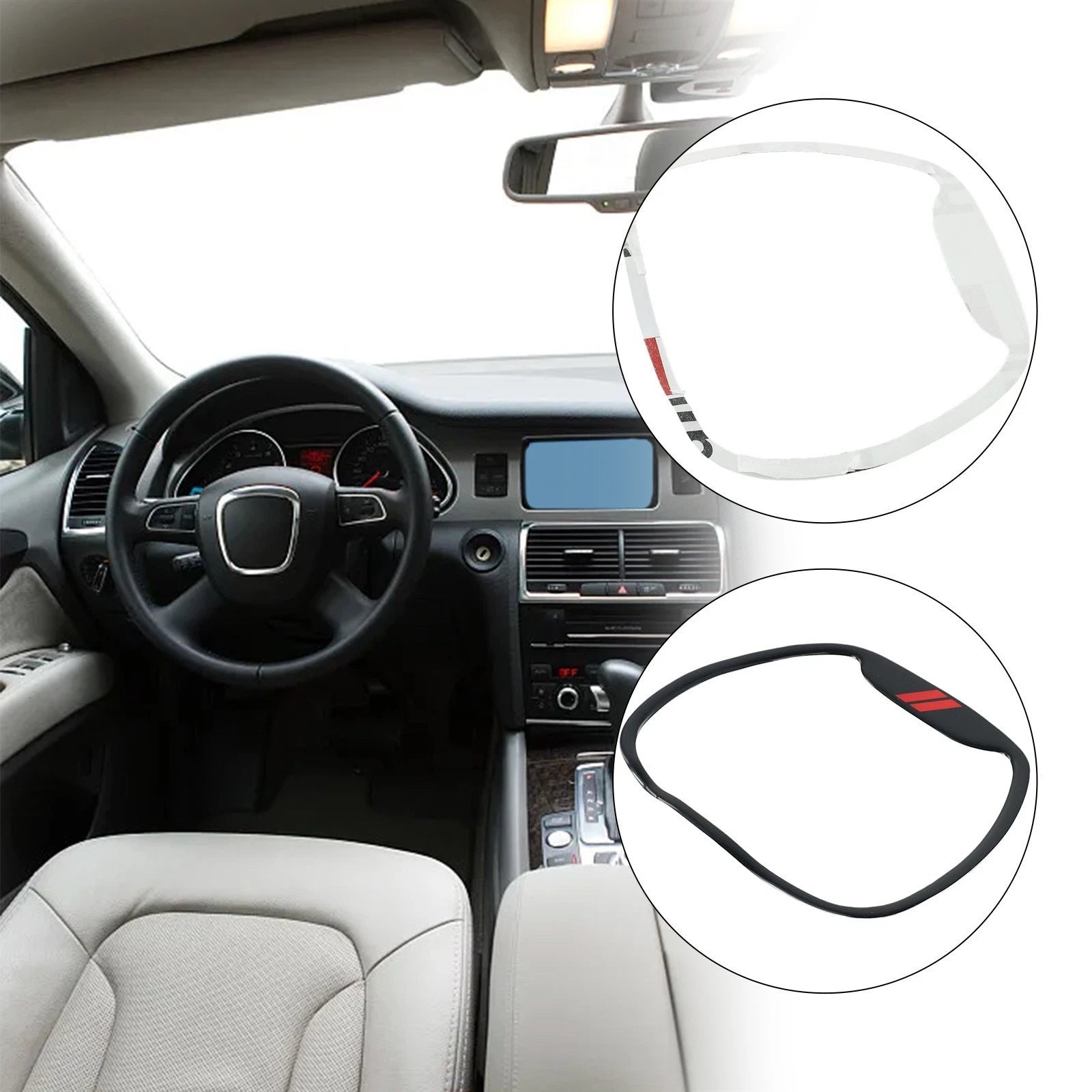 Steering Wheel Center Ring Cover for 10 pcs/set