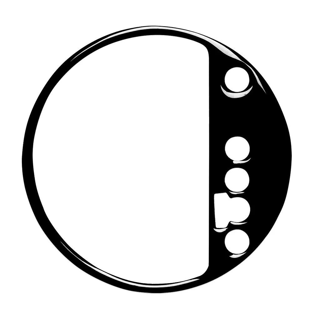 Central Console Gear Shift Control Panel Cover Trim for Audi TTS TTRS TT (2008–2014)