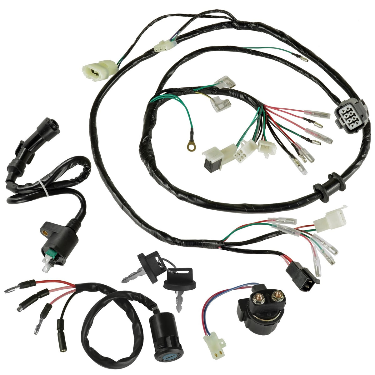 Ignition Key Switch Starter Wire Harness for Nissan Navara D40 (2005–2015)