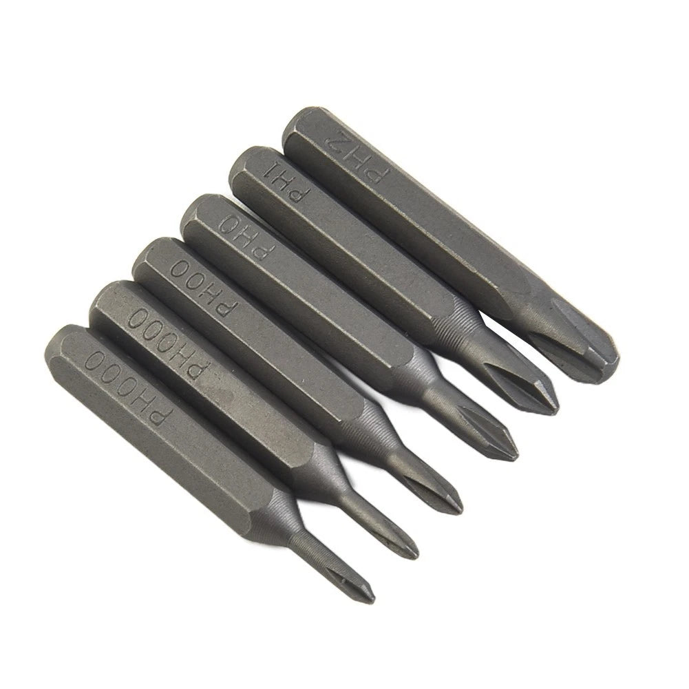 Screwdriver Bits Set of 4 PH0 PH00 PH000 PH0000 for Handworking Tools