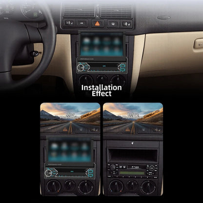 7 inch Single for din Retractable Screen Car for mp5 Player with B Thands and