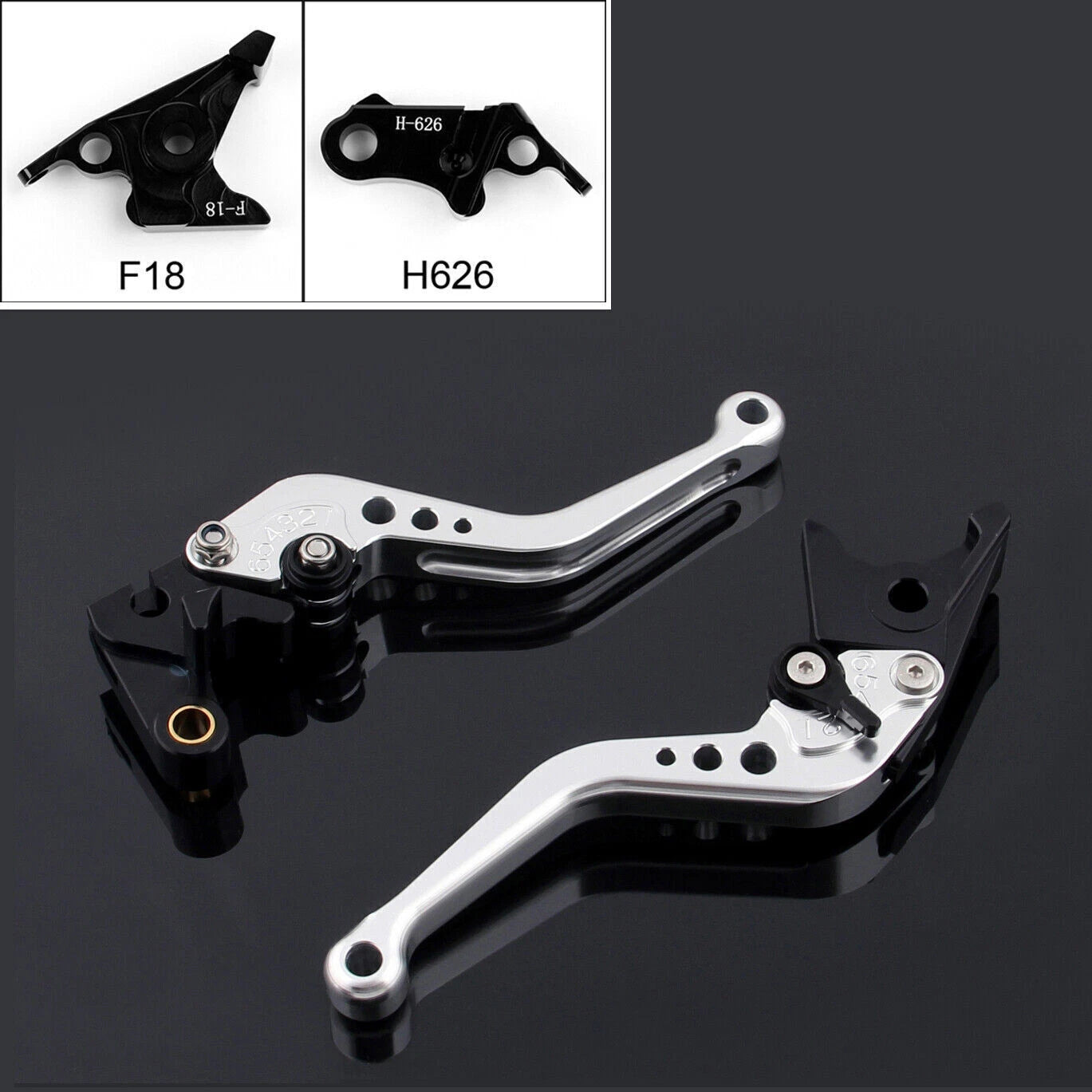 Short Brake Clutch Levers for Honda CBR 600 900 CB 599 600 Hornet VTX1300 (T9)