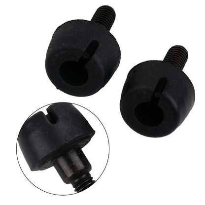 2X Rubber Hood Bumper Stop Screw Caps for Toyota