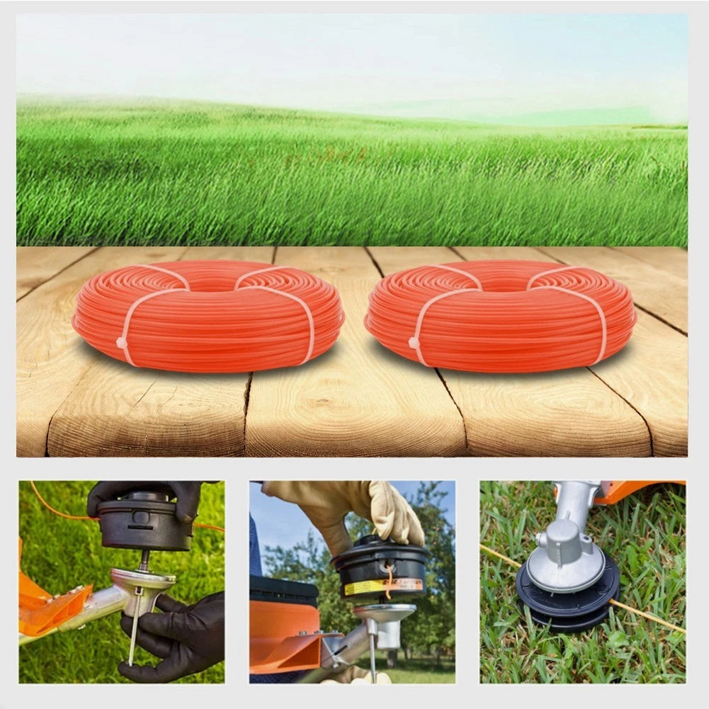 6mm Nylon Mowing Line 200m for Durable Low Noise Operation