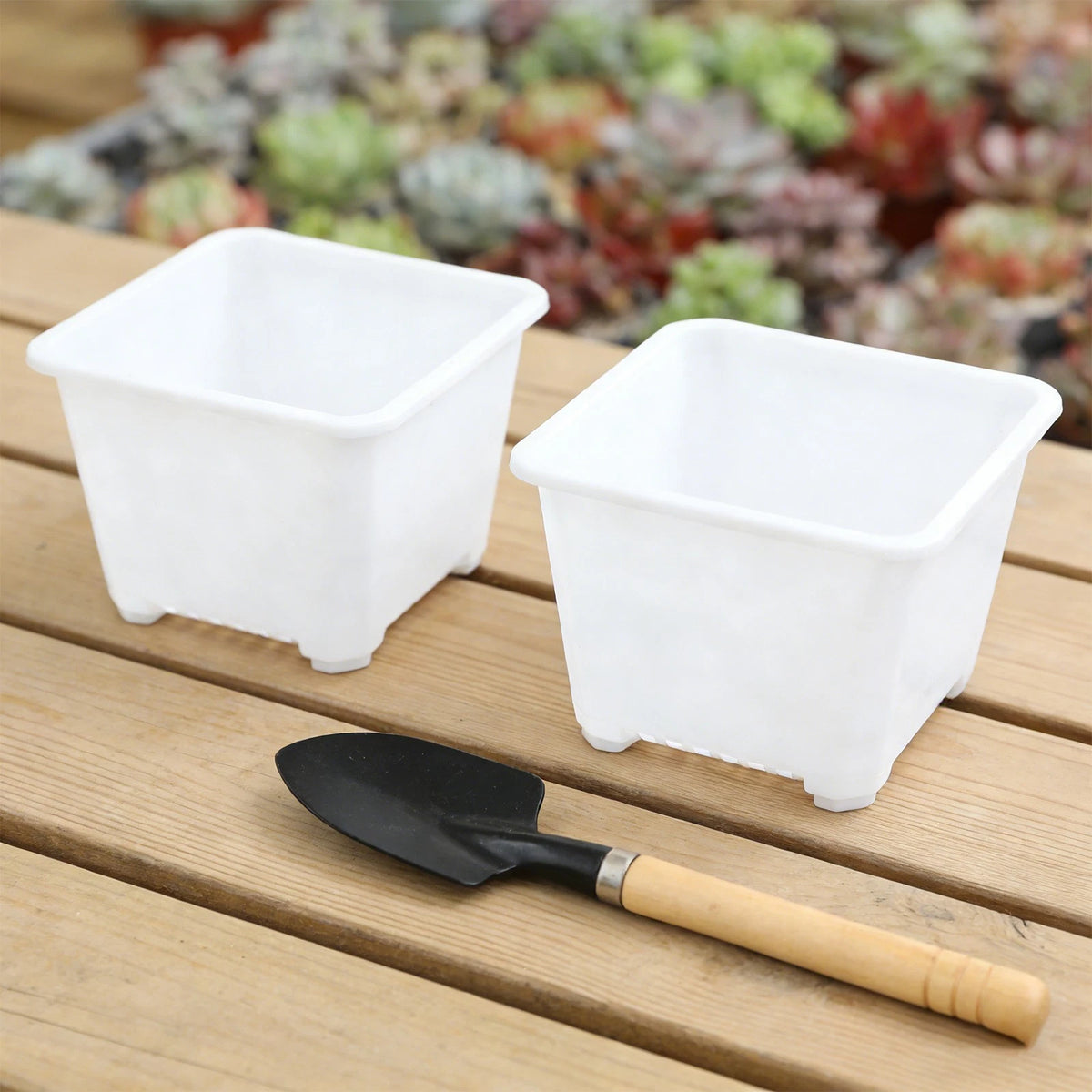 Outdoor Gardening Flower Pot for Balcony (Compact Design)
