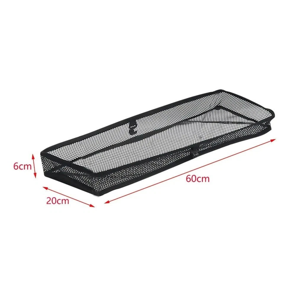 Nylon Mesh Bag Storage Rack for Camping (60x20x6cm)