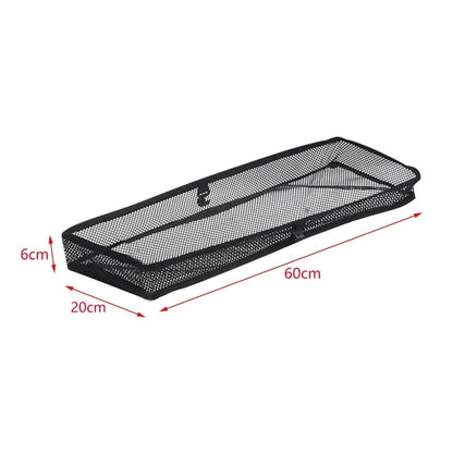 Nylon Mesh Bag Storage Rack for Camping (60x20x6cm)