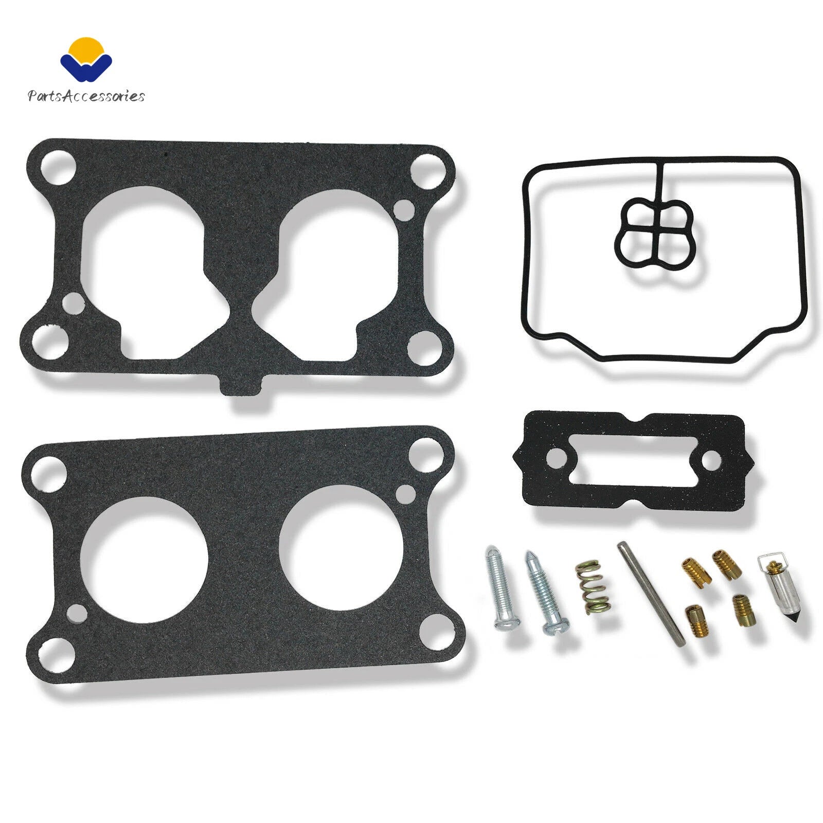 Carburetor Repair Rebuild Kit for Kawasaki Mule 3000/3010/3020 (1993–2008)